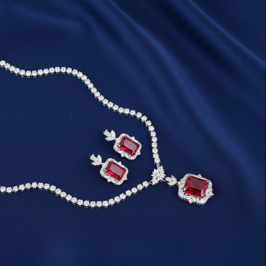 Bound Jewels Elegant Neckline Set – Fine Zircon