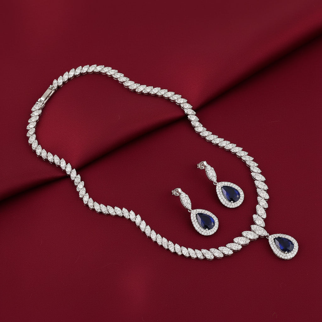 Bound Jewels Fancy Champagne Pear Drop Pave Set