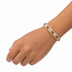 B & J Handwoven Macrame Bracelet