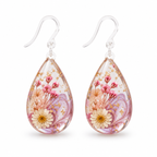 B &J  Handmade Resin Drop Earrings