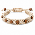 B & J Handwoven Macrame Bracelet
