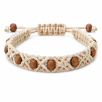 B & J Handwoven Macrame Bracelet